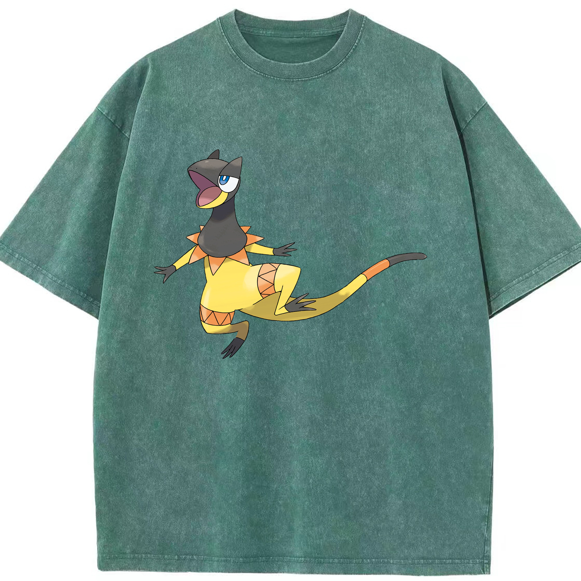 （画像用） ポケットモンスター Pokémon 綿100% ヴィンテージ風 半袖Tシャツ（フロントプリント）